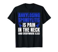 AS Awareness Funny Ankylosing Spondylitis Warrior T-Shirt