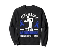 AS Awareness I'm Broken Funny Ankylosing Spondylitis Warrior Sweatshirt