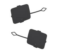 AS Axis Spindleon 1 Pair Left Right Rear Bumper Tow Eye Hook Cover 51127272415 Compatible with BMW X3 F25 2011-2014
