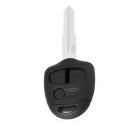 AS Axis Spindleon 1 PC 3 Button Remote Key Shell Compatible with Mitsubishi Lancer Grandis Pajero Sport OEM 02HVARTA071 Black ABS