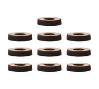 AS Axis Spindleon 10Pcs Banjo Tuners Leather Washer 4.8x11x2 mm Compatible with Keith, Vintage Friction Pegs, Banjo Tuning Peg Replacement