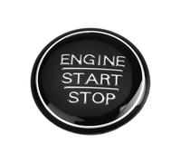 AS Axis Spindleon 1x Car Engine Start Stop Button Cover Trim 29mm Black Aluminum Resin Compatible with Lexus IS250 IS350 GS350