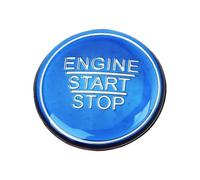 AS Axis Spindleon 1x Car Engine Start Stop Button Cover Trim 29mm Blue Aluminum Resin Compatible with Lexus IS250 IS350 GS350