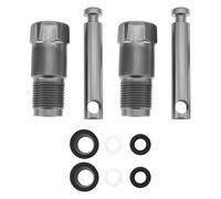 AS Axis Spindleon 2 Set 12.5T 16T 20T Vertical Hydraulic Jacks Replacement Oil Pump Assembly for General-Purpose Bottle Jack Repair and Maintenance