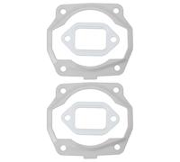 AS Axis Spindleon 2 Sets Cut-Off Saw Cylinder Base Head and Exhaust Gasket Kit 42230292301 Compatible with Stihl TS400, 11251490601