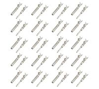 AS Axis Spindleon 20 Pair Male Female Pin Terminal Kit 18-22 AWG Compatible with Deutsch DTM Connectors for Automotive Industrial Agricultural Wiring