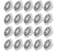 AS Axis Spindleon 20Pcs Car Exterior Mirror Seal Trim Fixing Clips 5Z0853695 Compatible with VW Polo