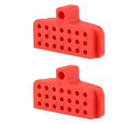 AS Axis Spindleon 2pcs Bike Brake Bleed Block Spacer 21-Hole 4-Piston Compatible with Shimano BR-M810 BR-M8120