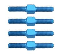 AS Axis Spindleon 4 Pcs RC Remote Control Car Aluminum Alloy Pull Rod Shaft 54248 3x23mm Compatible with T-amiya