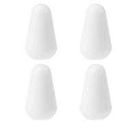 AS Axis Spindleon 4Pcs 18x11mm Black Guitar 5 Way Switch Tip Cap Switch Knob 5x1.2mm Slot Compatible with Stratocaster