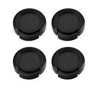 AS Axis Spindleon 4Pcs 25mm Front Lens Cap Compatible with Sony Compatible with Pentax Black