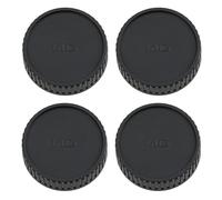 AS Axis Spindleon 4Pcs Camera Rear Lens Cap Compatible with Minolta MD MC Mount 51x44x14.5mm Black