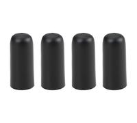 AS Axis Spindleon 4pcs Wheelchair Brake Lock Rubber Lever Tips for 5/8" Flat Slot Handles Compatible with Invacare Style Wheelchair Wheel Locks
