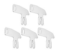 AS Axis Spindleon 5pcs Heavy-Duty Equipment Battery Disconnect Key K2C166 Compatible with Komatsu