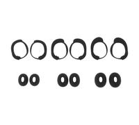 AS Axis Spindleon 6 Pairs Earphone Silicone Ear Wing Earplug Covers Compatible with QuietComfort II Black