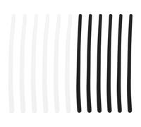 AS Axis Spindleon 6 Pairs Silicone Anti Glasses Cushions 2.7x3.4x70mm for Temples with a Diameter of 1mm-1.2mm
