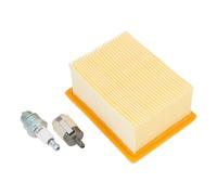 AS Axis Spindleon Air Filter Fuel Filter Spark Plug Service Kit Compatible with Makita DPC6200 DPC6400
