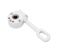 AS Axis Spindleon Canopy Crank Gearboxes Manual Awning Hardware Spare Parts for Outdoor Shade Fix White(18.3x7.4x3.6cm)