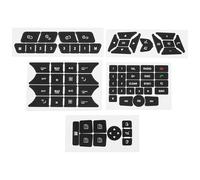 AS Axis Spindleon Car Repair Button Sticker Kit Door Center Console, Multimedia Control Panel Seats Compatible with Mercedes-Benz V2 (Set 1)