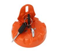 AS Axis Spindleon Excavator Locking Fuel Tank Cap 2188-9004 Compatible with Daewoo Compatible with Doosan Excavator DH220-5 DH340-5