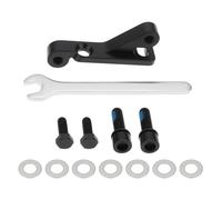 AS Axis Spindleon IS Mount to Flat Mount Brake Adapter for 160mm Rear or 180mm Front Rotor MTB Road Bike Disc Brake Conversion