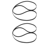 AS Axis Spindleon Turntable Drive Belts 2 Pack 4mm x 0.8mm x 159mm Flat Rubber Compatible with Pro-Ject RPM4 RPM5 RPM5.2 Wood