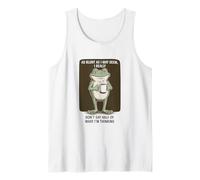 As Blunt As I May Seem, Really Don't Say Half of What I'm Tank Top