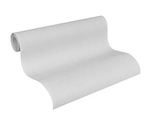 AS Creation 2982-94 Plain Hygge Non-Woven Wallpaper, Grey, 10.05 m x 0.53 m,298294