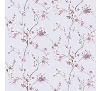 As Creation A.s. Creation Alberto Flowers Floral Wallpaper 38500-1 Blush Pink & Soft Grey - 10 M X 1.06 M Roll