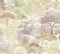 As Creation A S Creation Botanical Forest Landscape Wallpaper - Nature Garden Design 791851