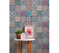 As Creation A.s. Creation Bude Moroccan Tile Effect Wallpaper 362051