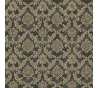 As Creation A.s. Creation El Palacio Luxury Ornate Damask Wallpaper Graphite & Gold 38927-4 - 10.05M X 1.06M Roll