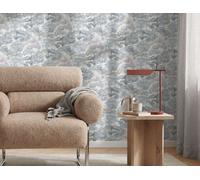 As Creation A.s. Création The Trend Spectrum Woodland Blue Grey Vinyl On Non-Woven Wallpaper 792273
