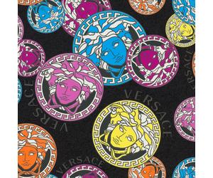 AS Creation Amplified Medusa Black Multicoloured Wallpaper Vinyl