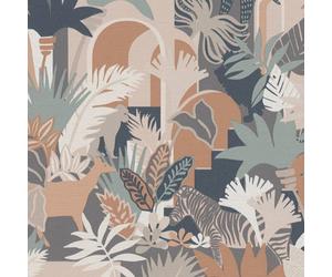 AS Creation Antigua Wild Life Natural Wallpaper 39096-4 - Tropical Jungle Animal