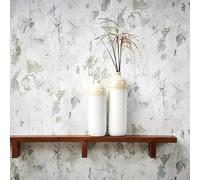 Concrete Wallpaper Metropolitan Stories 2 A.S. Création Non-Woven 10.05 m x 0.53 m Creme Grey Made in Germany 379544 37954-4