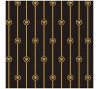 As Creation Baroque Striped Wallpaper Black Gold Paste The Wall Vinyl Classic Medusa Head