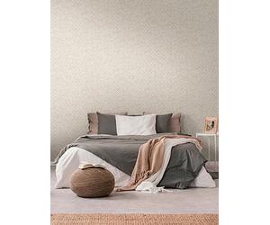 As Creation Block Print Beige Non Woven Wallpaper One Colour