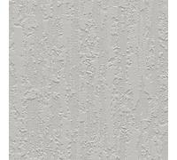 AS Creation Blown Vinyl Textured Wallpaper in Grey AS Creation Grey