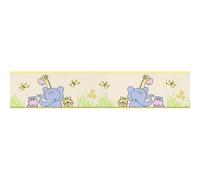 As Creation Bricoflor Animal Comic Elephant Giraffe Kids Wallpaper Border Self Adhesive Vinyl Wallpaper Border 5.00 X 0.13 M