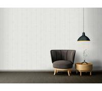 As Creation Bricoflor Baroque Damask Classic Elegant Wallpaper In White Strippable Washable Non-Woven Wallpaper 10.05 X 0.53 M