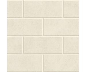 As Creation Bricoflor Beige Brick Wall Effect Straight Match 64Cm Wallpaper Non-Woven Vinyl Scrubbable Wallpaper 10.05 X 0.70 M