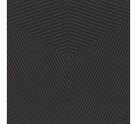As Creation Bricoflor Black 3D Effect Geometrical Copper Lines Wallpaper Scrubbable And Strippable Non-Woven Wallpaper 10.05 X 0.53 M