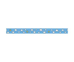 As Creation Bricoflor Blue White Cloud Sky Children's Wallpaper Border Free Match Patterned Adhesive On Wallpaper Border 5.00 X 0.05 M