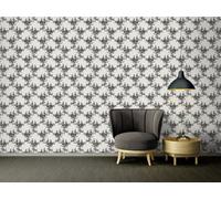As Creation Bricoflor Cassic Textured Effect Damask Floral Design Wallpaper 10.05 X 0.53 M