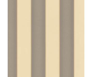 As Creation Bricoflor Cream And Brown Vertically Striped Non-Woven Vinyl Wallpaper Free Match 10.05 X 0.70 M