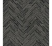 As Creation Bricoflor Dark Brown Greek Key Herringbone Effect Wallpaper Baroque Non-Woven Vinyl Wallpaper Straight Match 64Cm 10.05 X 0.70 M