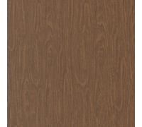 As Creation Bricoflor Dark Brown Walnut Wood Effect Wallpaper Straight Match 64Cm Vinyl Scrubbable Non-Woven Wallpaper 10.05 X 0.70 M