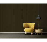As Creation Bricoflor Dark Green Poplin Textured Wallpaper Washable And Scrubbable Non-Woven Vinyl Wallpaper 10.05 X 0.70 M