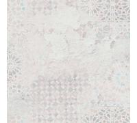 As Creation Bricoflor Floral Distressed Effect Wallpaper Tile Design In Grey, Purple Non-Woven 10.05 X 0.53 M